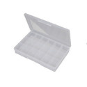 18 Compartment Large Storage Box - Clear
