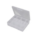 14 Compartment Medium Storage Box - Clear