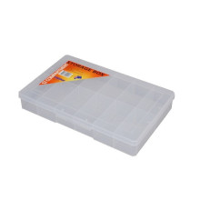 12 Compartment Large Storage Box - Clear