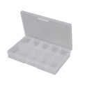 10 Compartment Small Storage Box - Clear