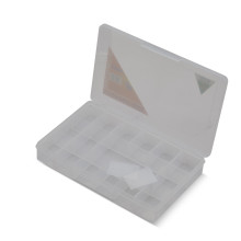 18 Compartment Large Storage Box - Clear